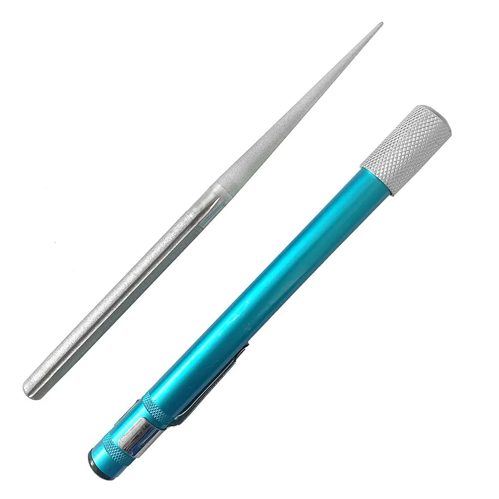 KnifeSharpener Portable Retractable Diamond Sharpening Steel Rod Suitable For Kitchen Outdoor Better Abrasive Grains 2023