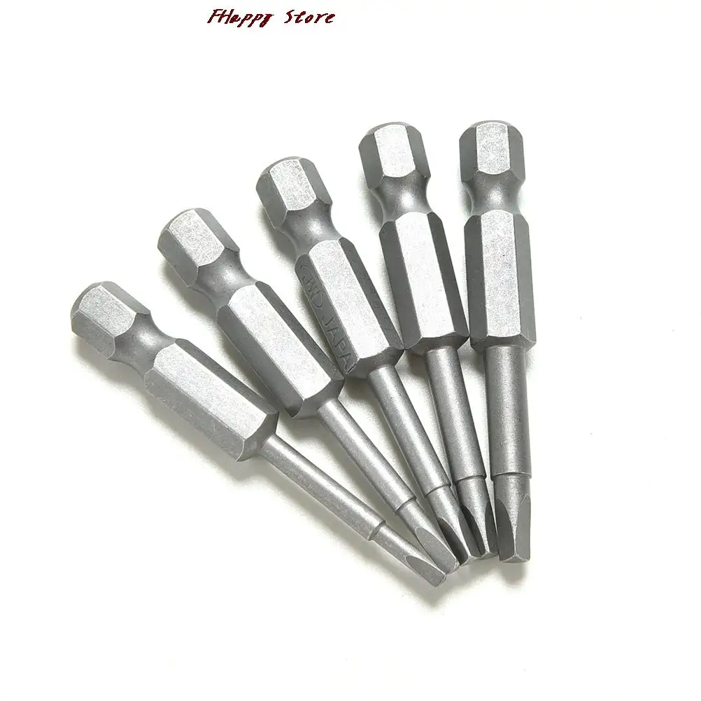 5Pcs Triangular Screw Bits Magnetic Screwdriver Bit Anti Slip S2 Alloy Steel Head 1.8/2/2.3/2.7/3 mm Dropshipping