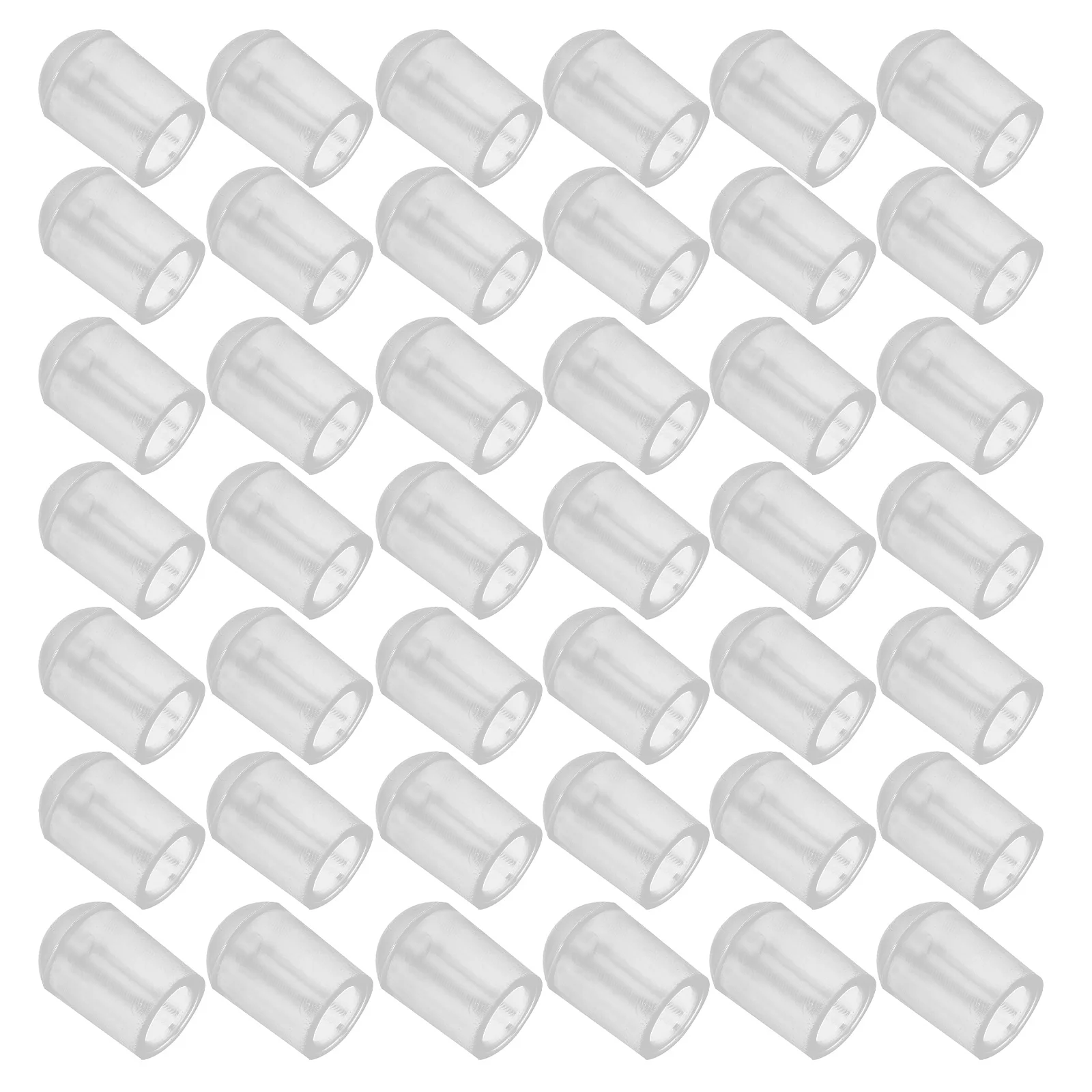 

100Pcs Protective PVC Caps for Hanger Hook Ends Clothes Hanger Tips Wire End Covers Hook End Protectors for Home Office School