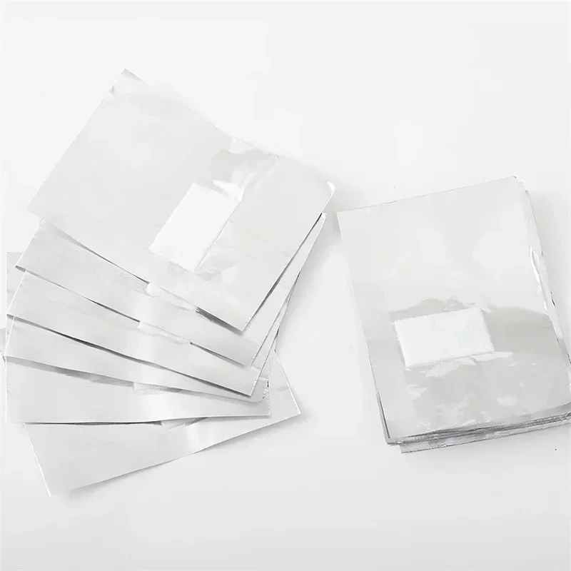 Nail Cleaner Tool, Cotton Nail Polish Removal, Soak Off Acrylic Gel, Aluminium Foil Remover Wraps, 200PCS