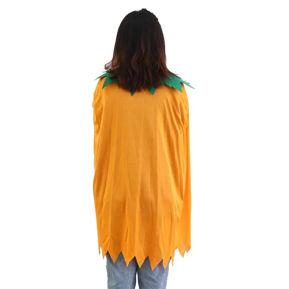 Cool Cosplay Outfit Kids Adult Outdoor Costumes Halloween Cloak Fashion Accessories Pumpkin Bag Halloween Decoration