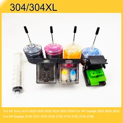 Einkshop For HP 304XL HP 304 Refill Ink Cartridge For hp 304 xl Envy 5010 5020 5030 5032 5034 5052 5055 For HP Deskjet 2620 2630