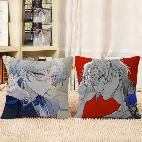 B-Blue LockS Kaiser 베개 커버 탈착식 세탁 가능 쿠션 커버 – 올 시즌 소프트 리넨