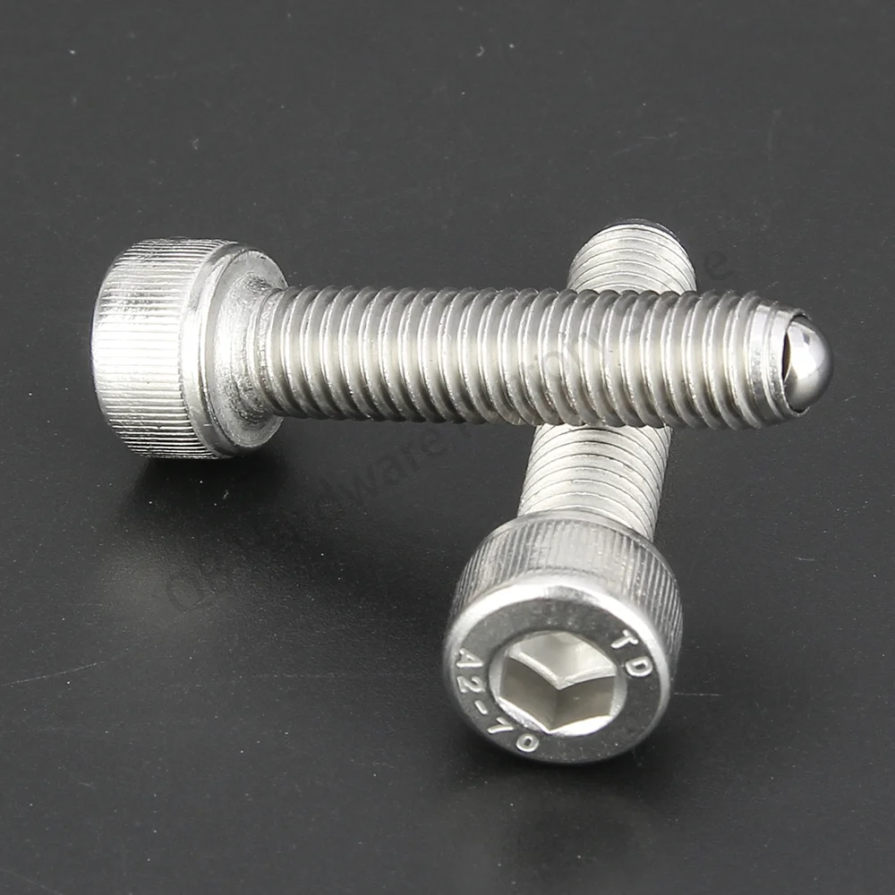 Factory Outlet Free Shipping QB418.1 Hexagon Socket Head Cap Screw  Carbon/Stainless Steel Ball Plunger