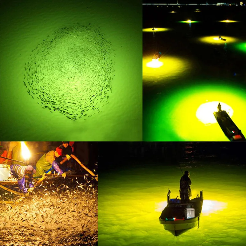 WEIHE Fishing Light Waterproof Luminous LED Underwater Fishing Light Lamp Deep Sea Fishing Light Multi-Color High Bright Lamp - Detail 1