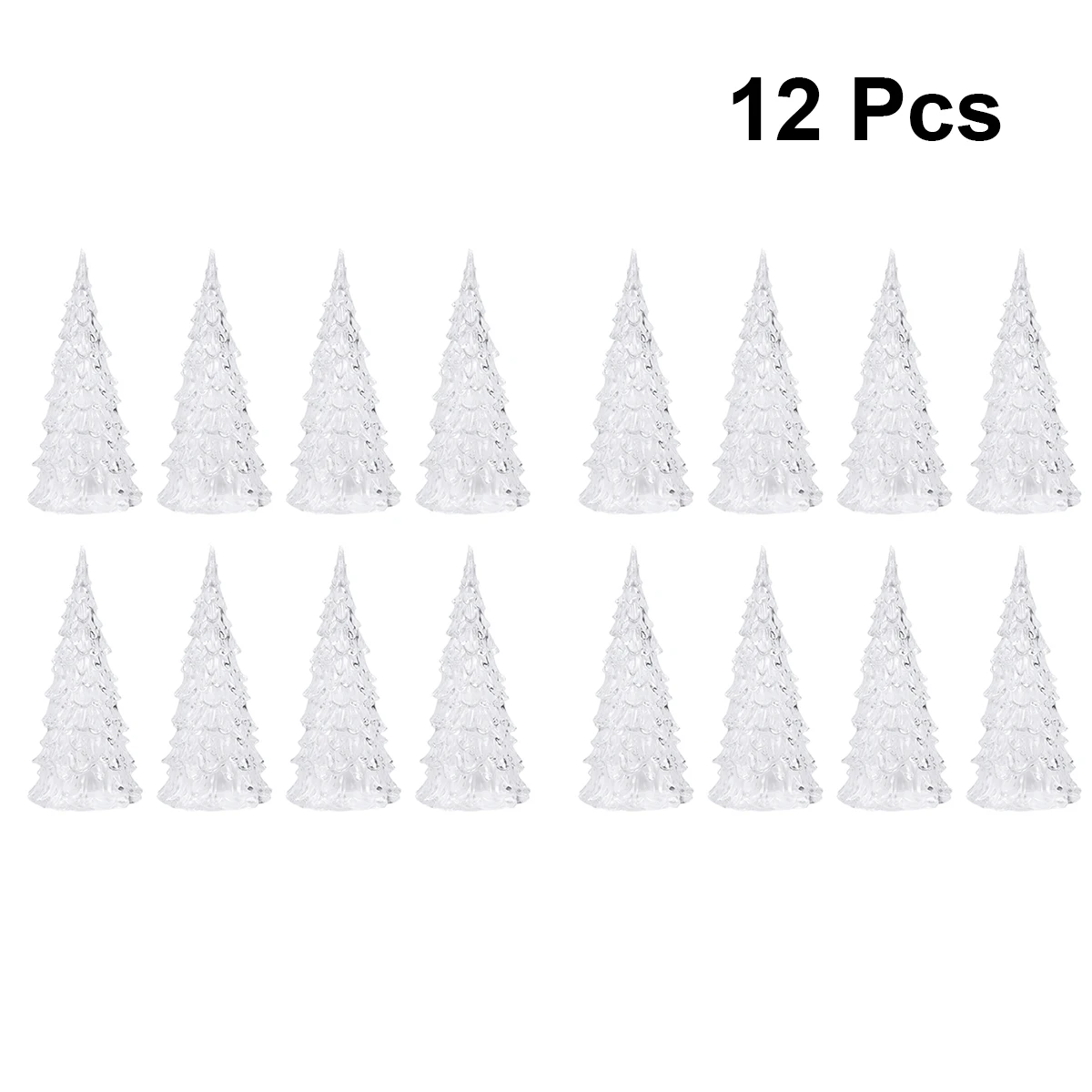 

Mini Crystal Christmas Tree Color Changing LED Desktop Decor Tabletop Decoration