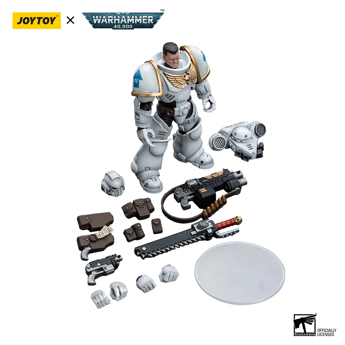 In Voorraad Joytoy Warhammer 40K 1/18 Ruimte Mariniers Witte Consuls Voorbidders Anime Militair Model Actiefiguren Speelgoed Geschenken