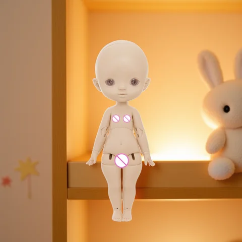 ShugaFairy Xavi 1/6 Bjd Doll Omelet Body Rainbow Cute Girl Double Eyelids Capybara Headwear  High Quality Ball Jointed Dolls