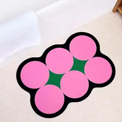 VIKAMA Simple Bathroom Dialgae Mud Mat Toilet Absorbent Quick Drying Non-Slip Mat Home Decoration Porch Mat