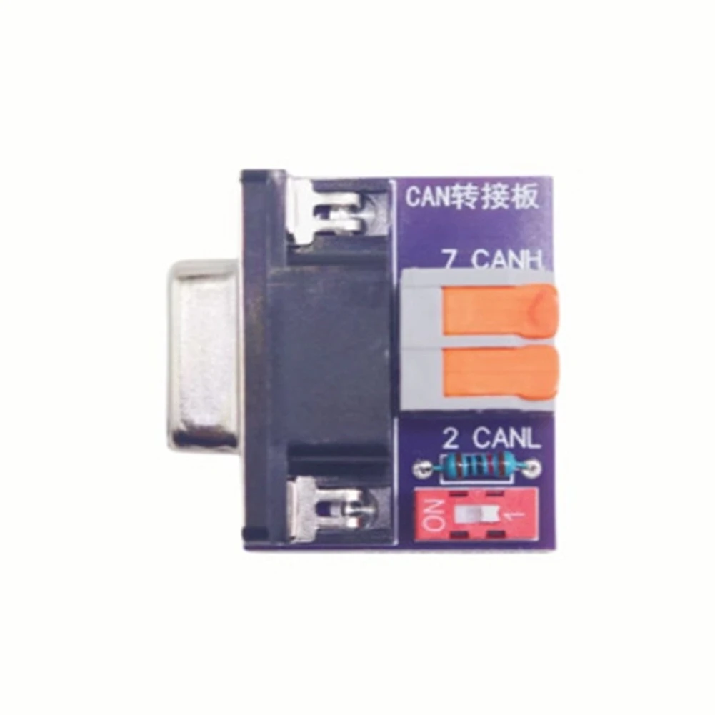 TCE CAN Adapter Board DB9 Female -Free 120 Ohm Resistor USB to Interface Board Can Adapter Board Head