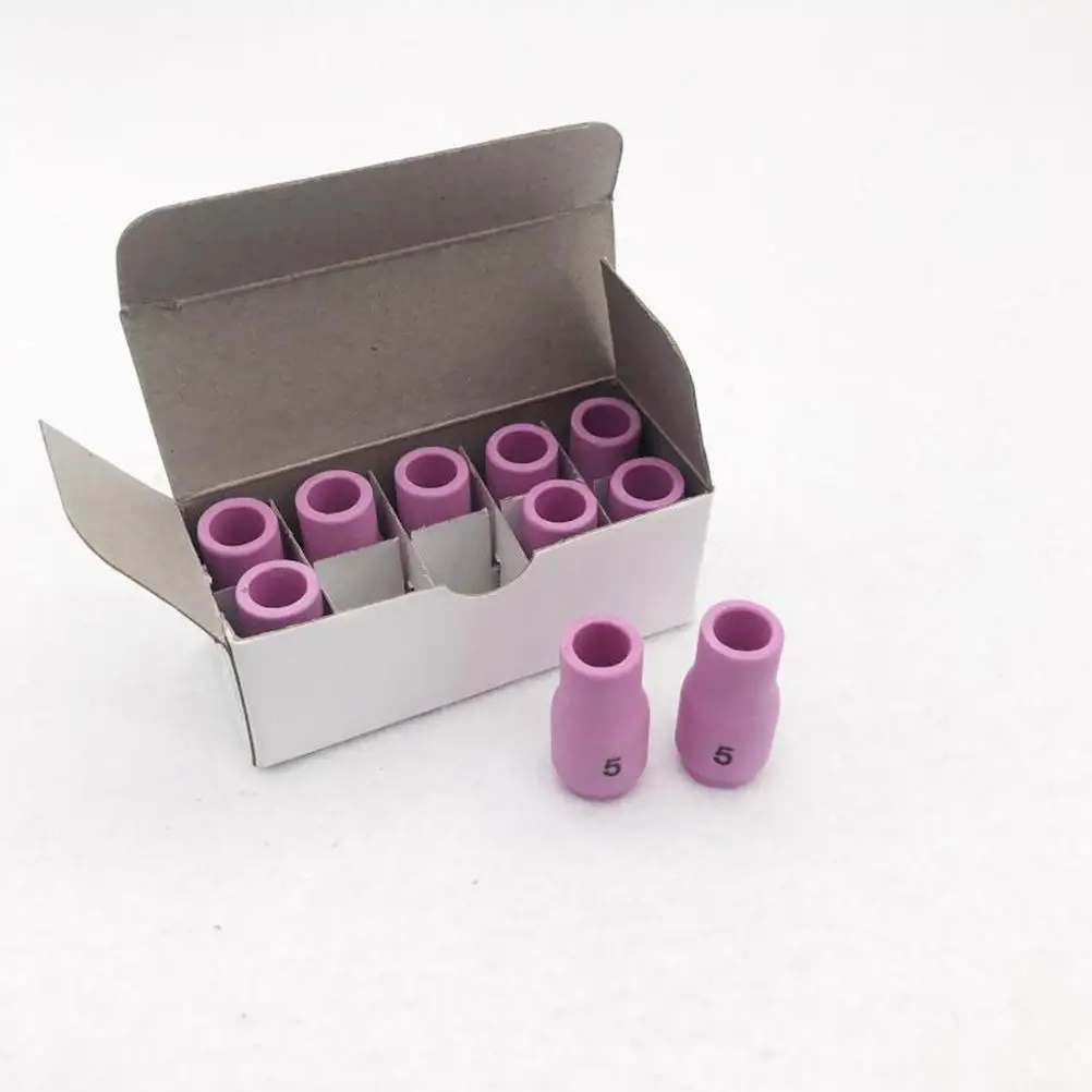 10 sztuk 13N09 dysze ochronne do spawania łukiem argonowym dysze ceramiczne kompatybilne z palnikiem spawalniczym-9-17-18-20-25-26