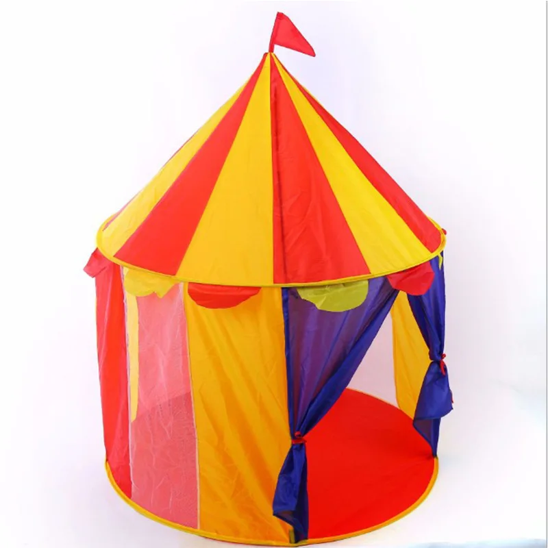 Circus Theme Tent Baby Toys Funny Ocean Balls Pool Sport Toys for Kids Play Games House Indoor Children's Secret Base Playtent