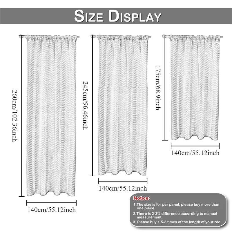 Winter Thermal Warm Folder Cotton Curtain Cold proof Windbreak Soundproof Blackout Beige Curtains for Living Room and Bedroom