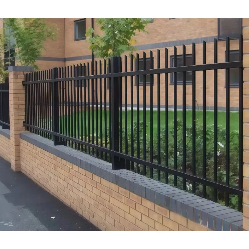 Wholesale Custom Modern Aluminum Fence Waterproof Patio Villa Outdoor Garden Fence Rails and Handrails