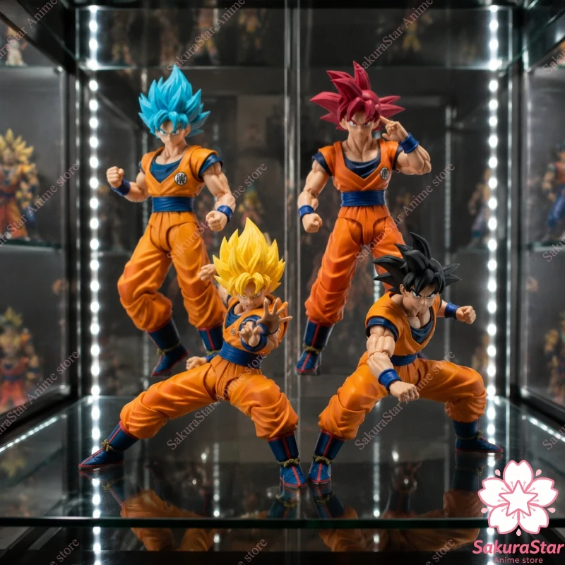 

В НАЛИЧИИ: Коллекционная фигурка Bandai SHF Son Goku Legend Super Saiyan Genki Tian Festival Dragon Ball, изысканная модель, игрушка