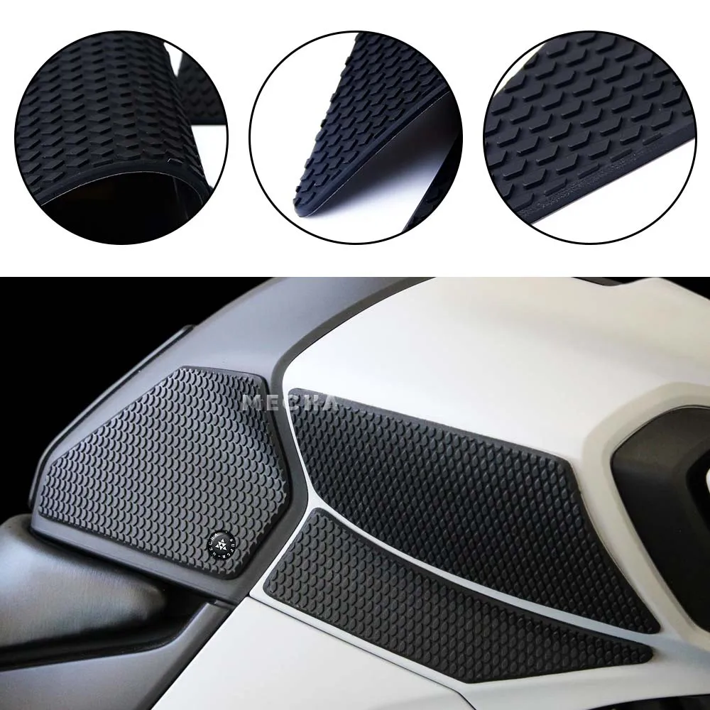 Snake Skin Tank Pads Grips For Yamaha MT03 MT-03 MT25 2020 2021 MT 03 MT 25 Protector Stickers Decal Knee Side Fuel Traction Pad