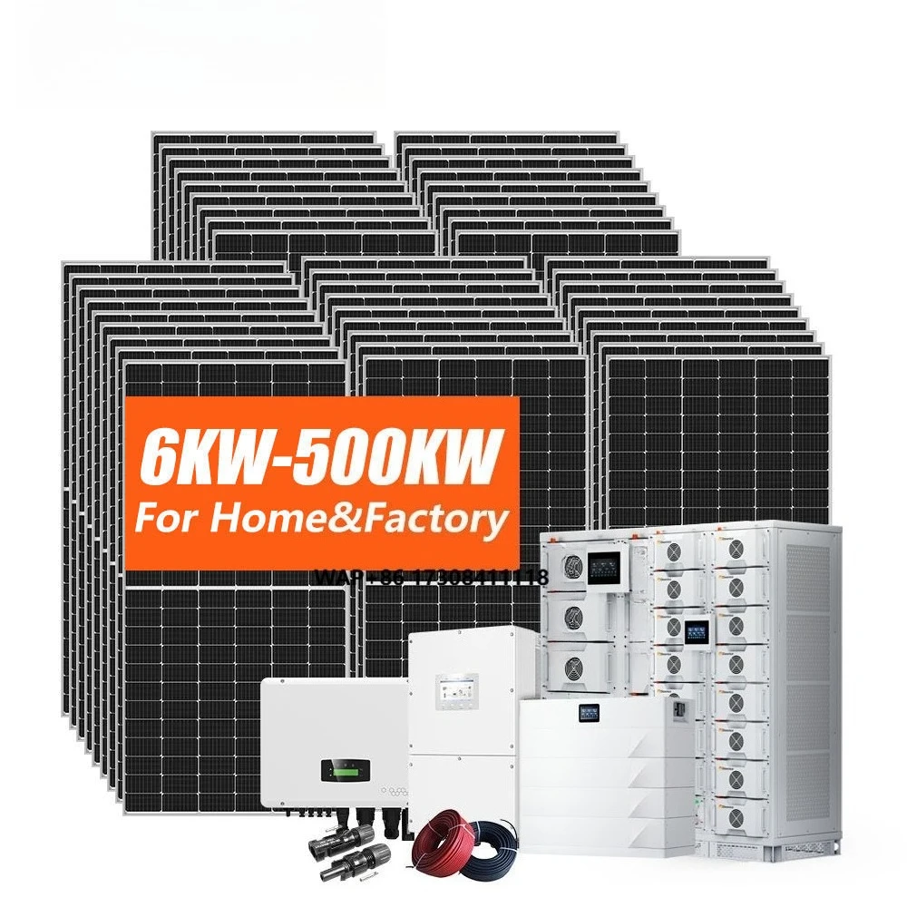 All One Hybrid Industrial Solar System Power Bank Home 50kw 100kw Solar Energy Storage System MPPT
