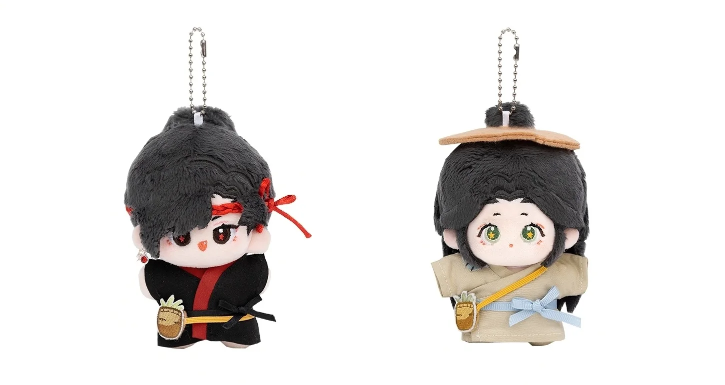 

Heaven Official's Blessing official Genuine ambitus Xie Lian Hua Cheng Starfish Body 10cm plush doll pendant collect gift