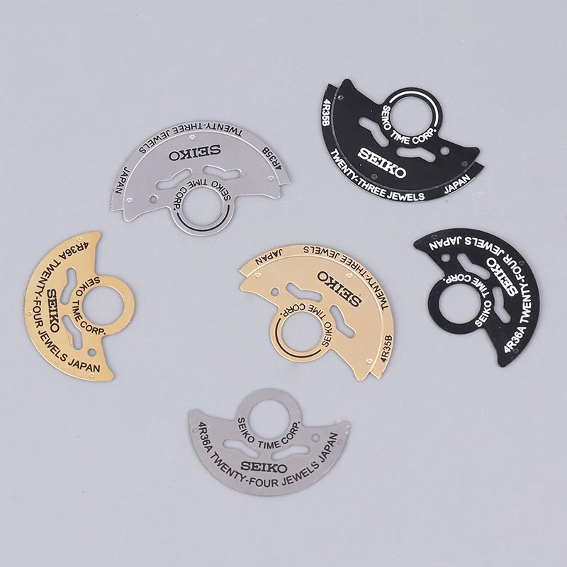 NH35 Movement Watch Movement Parts NH35 To 4R35B Rotor NH36 To 4R36A Movement Automatic Hammer Patch Metal Sheet Lettering Rotor