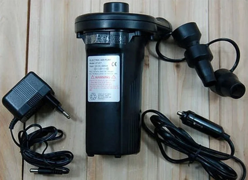 Ht677 Electric Air Inflator Chargable Pump+1900mAh Batteries Used At Home,in Car &Outdoor 3 Nozzles plage accessoire mares