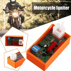 Motosiklet ateşleme için programlanabilir CDI 5 Pin AC CDI yarış kutusu DIP anahtarı hız için CG125 150CC 150CC FT CG 150 CGL WY ML 125