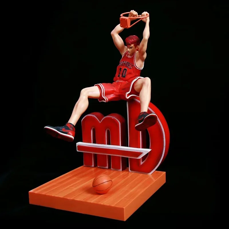 Anime Slam Dunk Kaede Rukawa Sakuragi Hanamichi Hisashi Mitsui Ryota Miyagi Takenori Akagi Action Figures giocattoli modello in PVC regalo