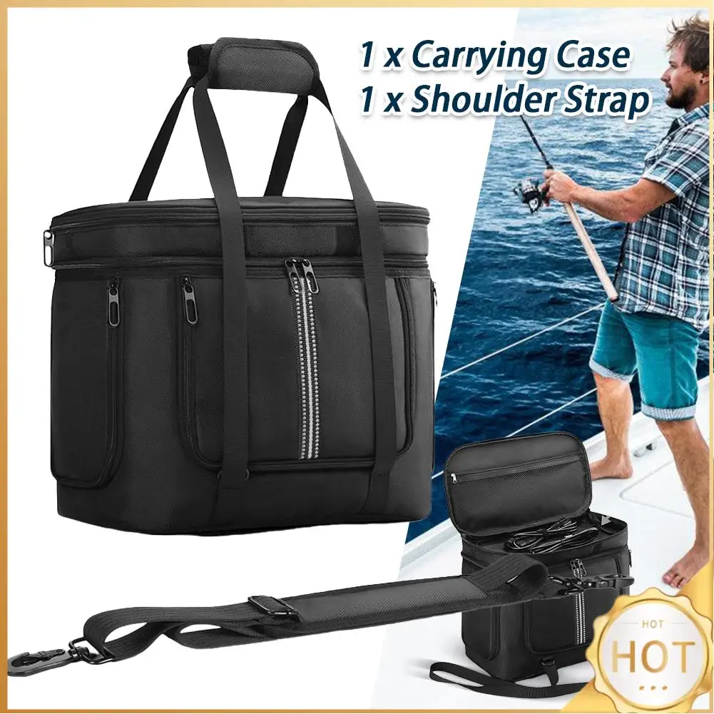 anker-solix-c1000-ポータブル電源用キャリングケース-バッグ-トラベル収納バッグ-保護ケース-ショルダーストラップとハンドル付き