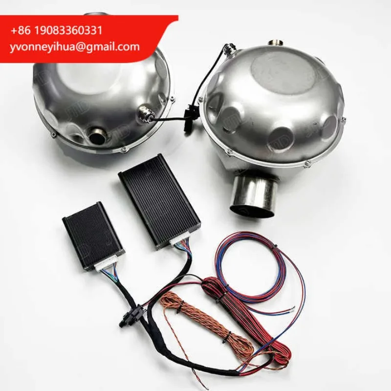 

JTLD Universal Electronic Active Exhaust Sound Booster Pro + Smartphone Control Other For Car Exhaust System