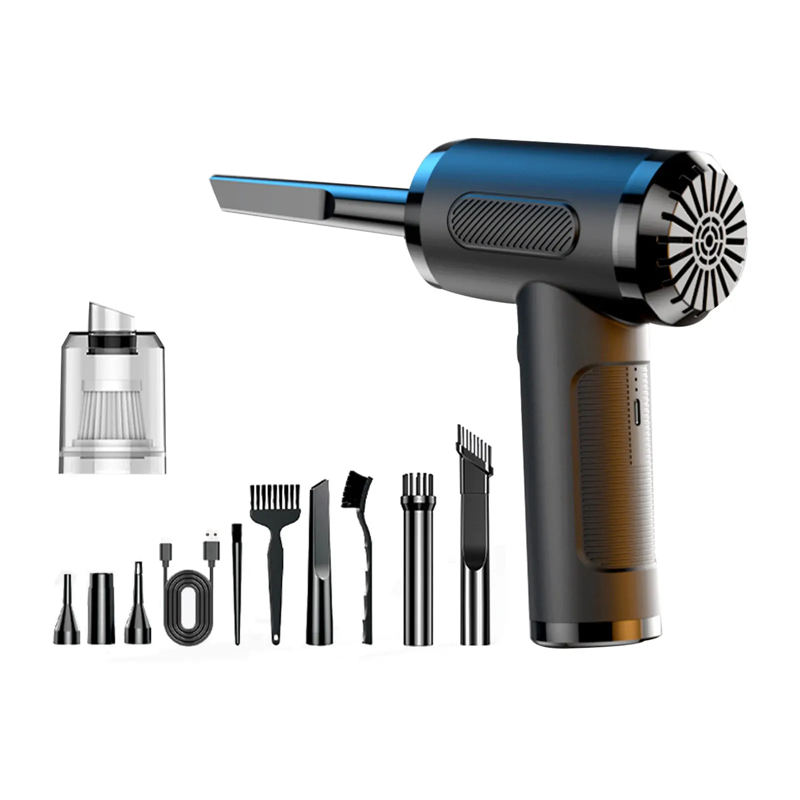 ABS Electronic Clean Portable Wireless Dust Blower With LED Lighting Effectively Clean Various