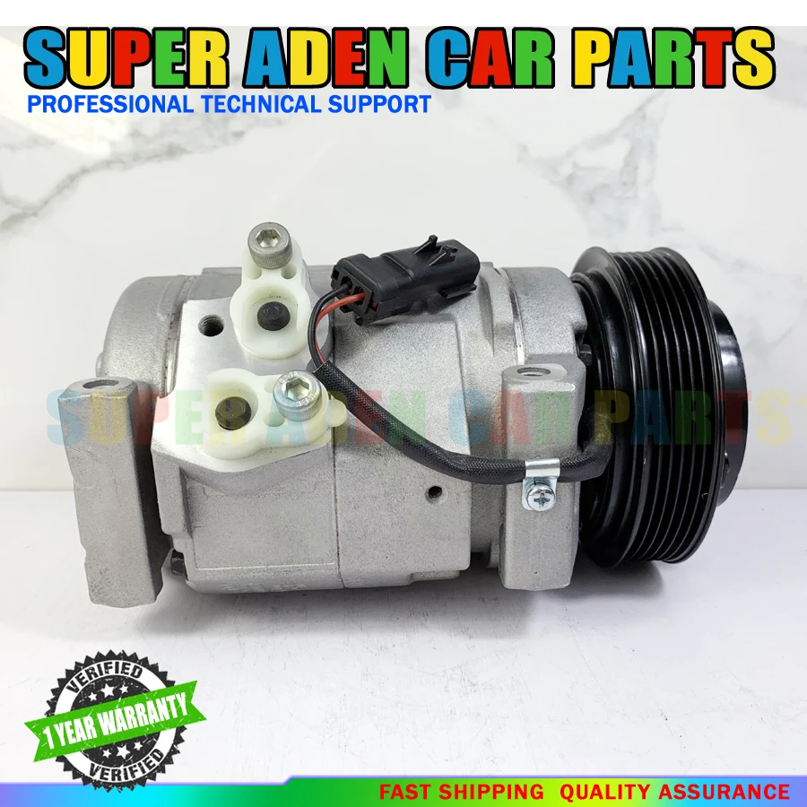 

AC Compressor For Chrysler Voyager 2001-2003 Dodge Caravan 2001-2002 2.4L 77301 5005498AD 5005410AC 5005498AF 1522033 4710544
