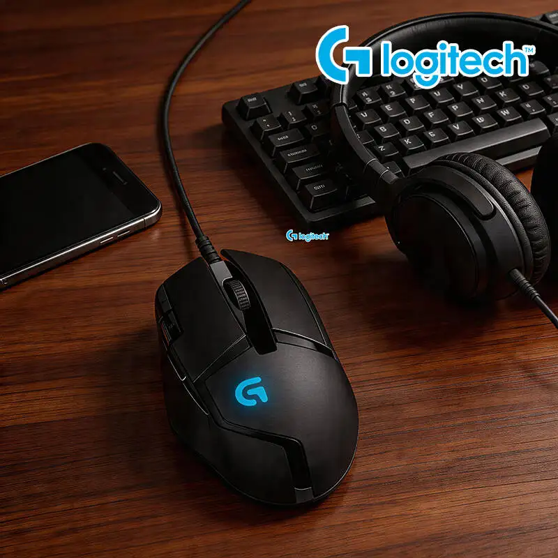 

Профессиональная игровая мышь Logitech G402 с 8 настраиваемыми кнопками, 500+ режимов DPI, 4 уровня IPS, противоскользящая, для быстрых FPS-игр