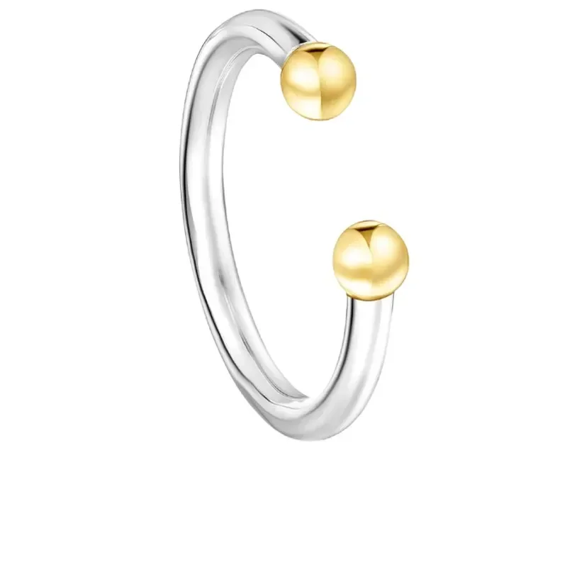 

New Spanish Bear S925 Sterling Silver Ring - High-End Luxury, Trendy Design, Boost Charm at Discounted Price