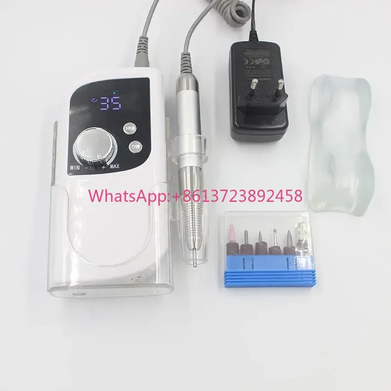 Best Professional 35000rpm Rechargeable E File Marathon Nail Drill Machine Nail Drill With Brushless Motor