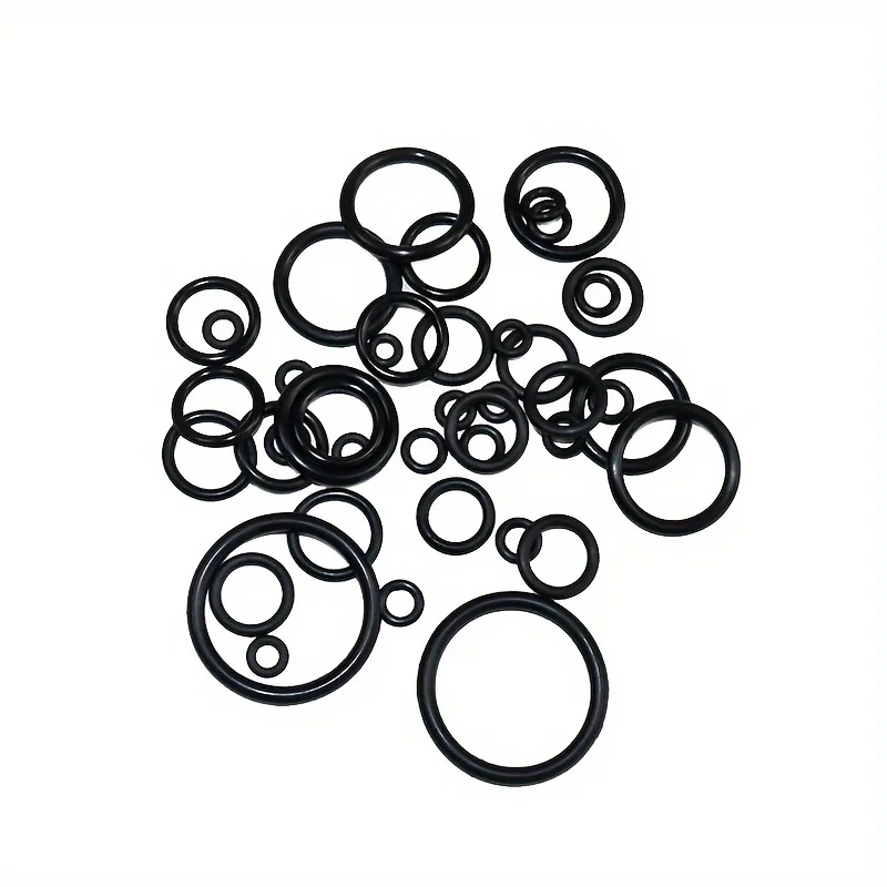 Nitrile Rubber Round Gasket Sealing O Ring Set Elastic Oil Resist Washer Gaskets Seals for Faucet Professional Plumbing Repair