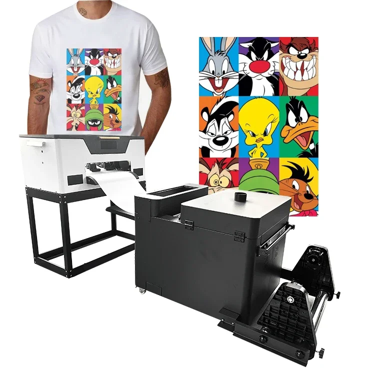 XP600 Single-head Printer Machine A3 30cm Pigment Ink for T-Shirt Cloth Printing Sublimation Inkjet Printer for EPSON