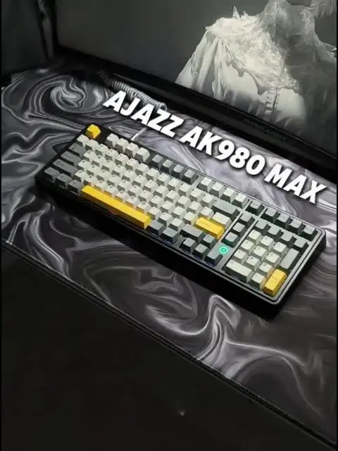 AJAZZ AK108 Three-mode Wired/Bluetooth/2.4G Wireless Gaming