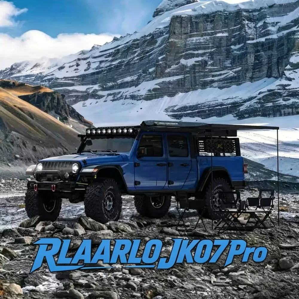 

RLAARLO JK07 PRO brushed 4WD RTR 1/7 remote control crawler car electric remote control car off-road vehicle adult toy gift
