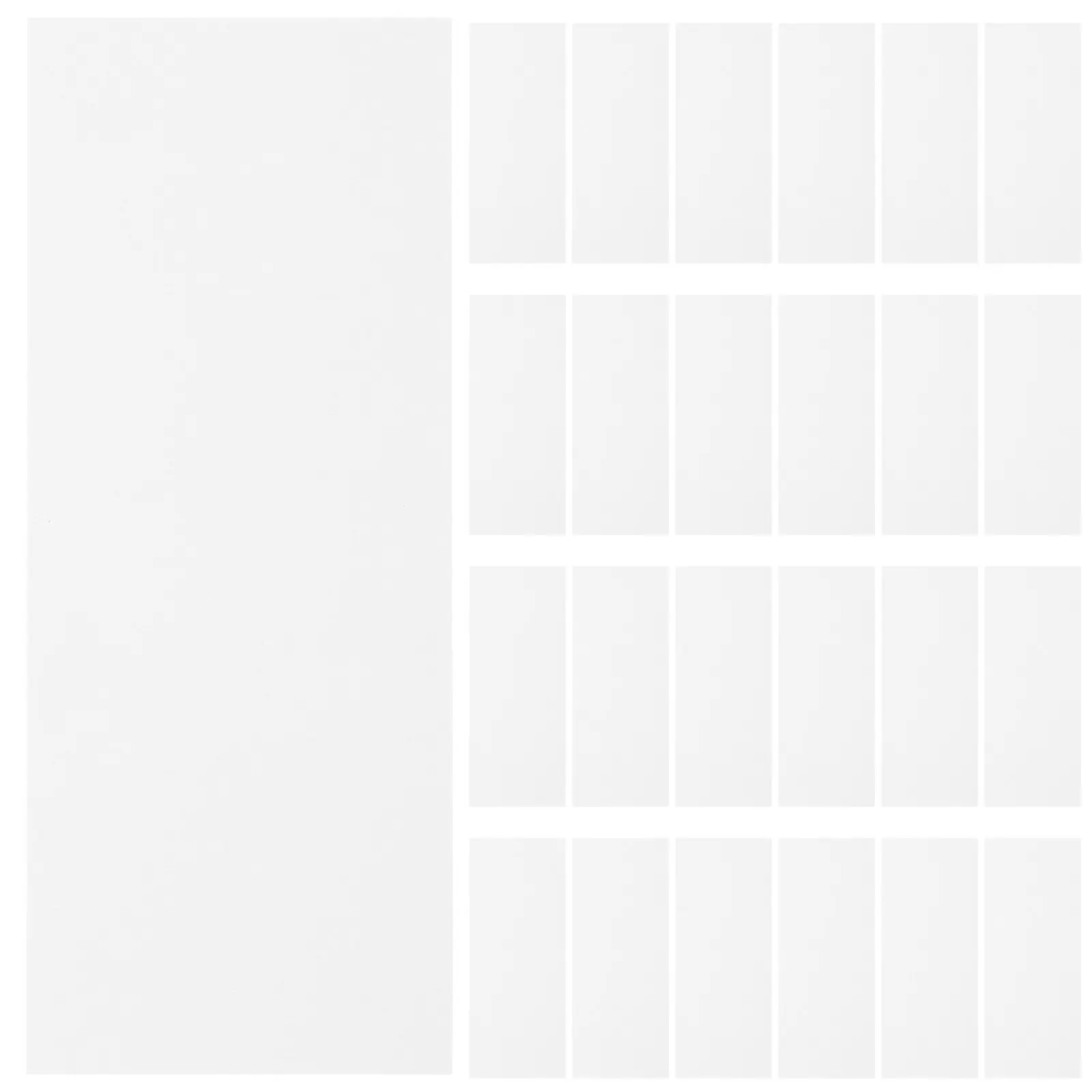 30Pcs Self-Discipline Tracker Replacement Paper Chore Chart DIY Schedule Goal Setting Behavior Chart Blank Replacement Paper view 5