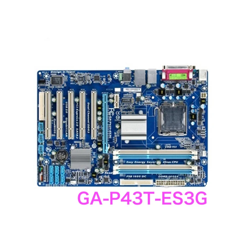 

Suitable For Gigabyte GA-P43T-ES3G Motherboard P43T LGA 775 DDR3 Mainboard 100% Tested OK Fully Work