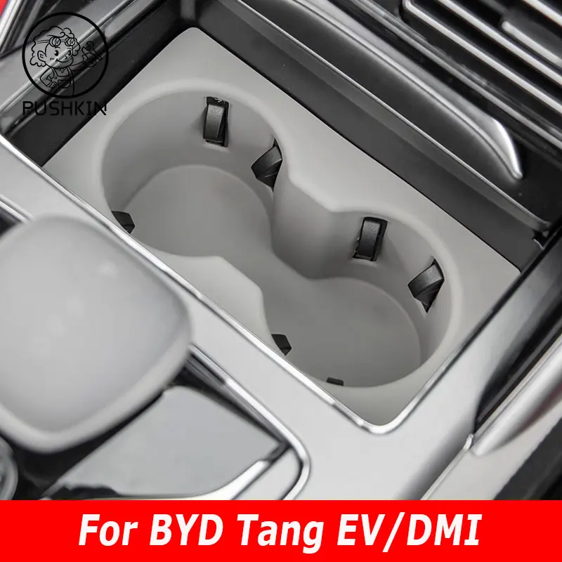 

For BYD Tang EV DMI 2024 2025 Water Cup Holder Storage Box Non-toxic Tasteless Center Console Accessories