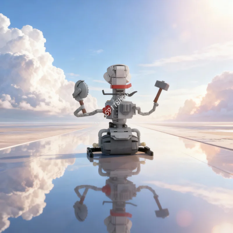 

567 деталей MOC Конструктор «Шеф-повар», архитектурные блоки, сборка своими руками, рождественские подарки, креативная идея, развивающие игрушки, кирпичики для детей на день рождения