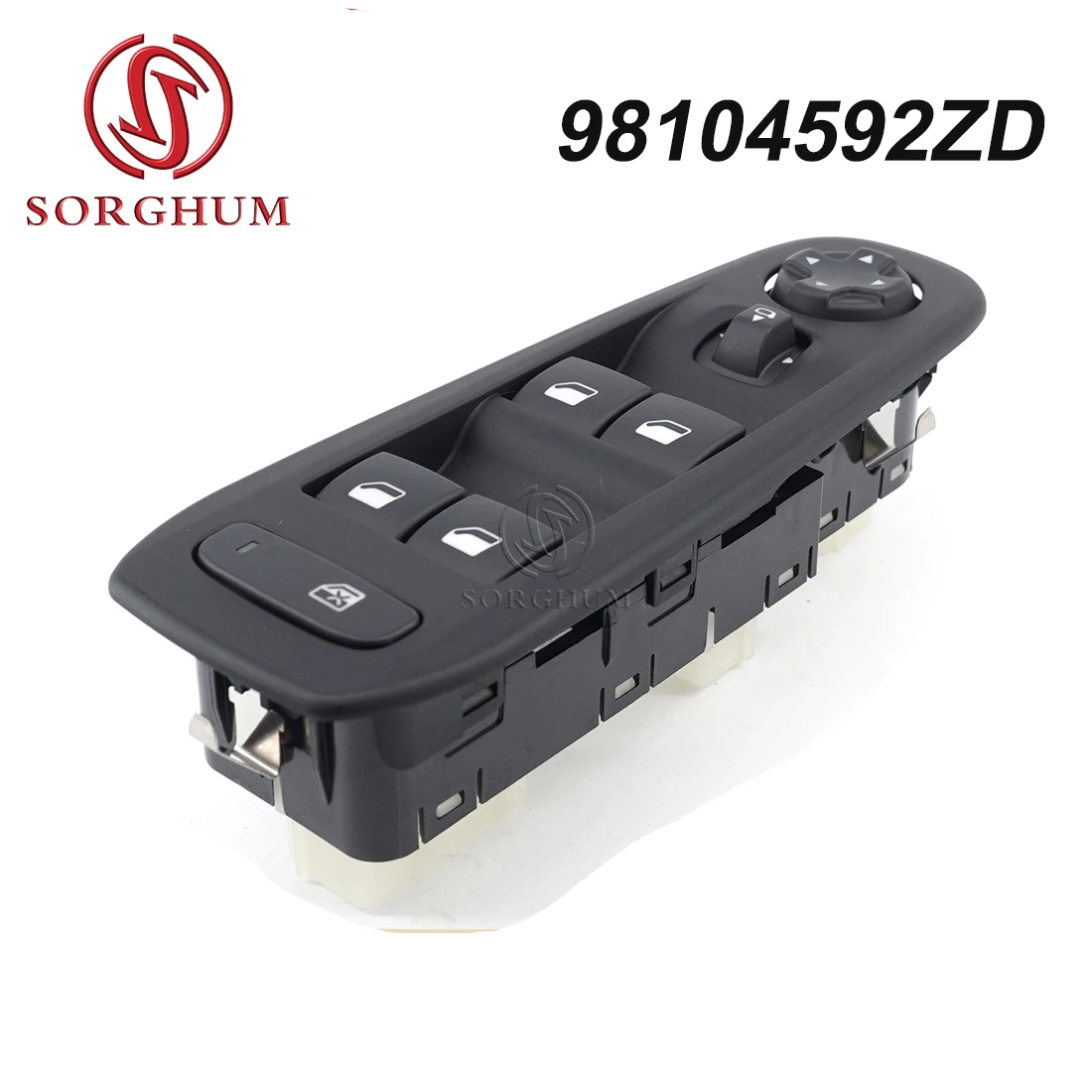 SORGHUM Car Accessories For Peugeot 308 408 New Left Front Window Regulator Switch Window Control Switch Button 98104592ZD