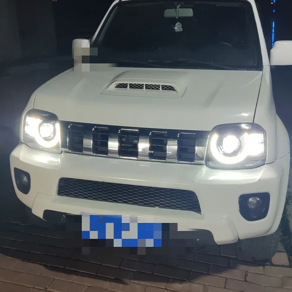 

For Suzuki Jimny 2007-2015 Auto Front Lamps Assembly Upgrade Car Headlights LED Accessories Style Projector Lens Tool Defender