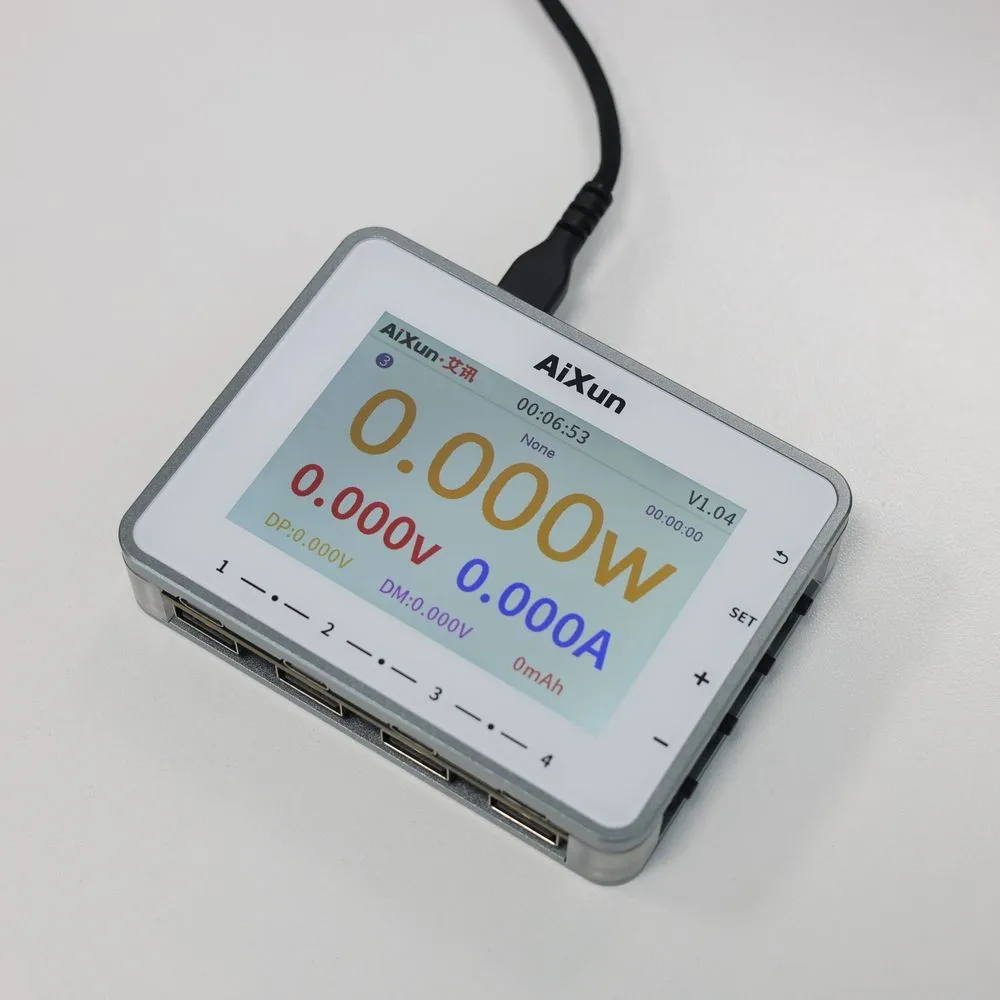 

PF26 PF26 260W Multi-Port Fast Charger PD/QC/PPS 65W Max 3.5" Display for iPhone/Samsung/Huawei/MacBook