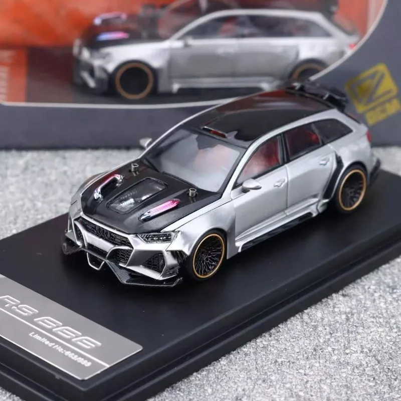 

В наличии: 1:64 Audi RS6 модифицированная модель автомобиля из литого под давлением сплава, игрушка для мальчиков, коллекционное украшение для взрослых.