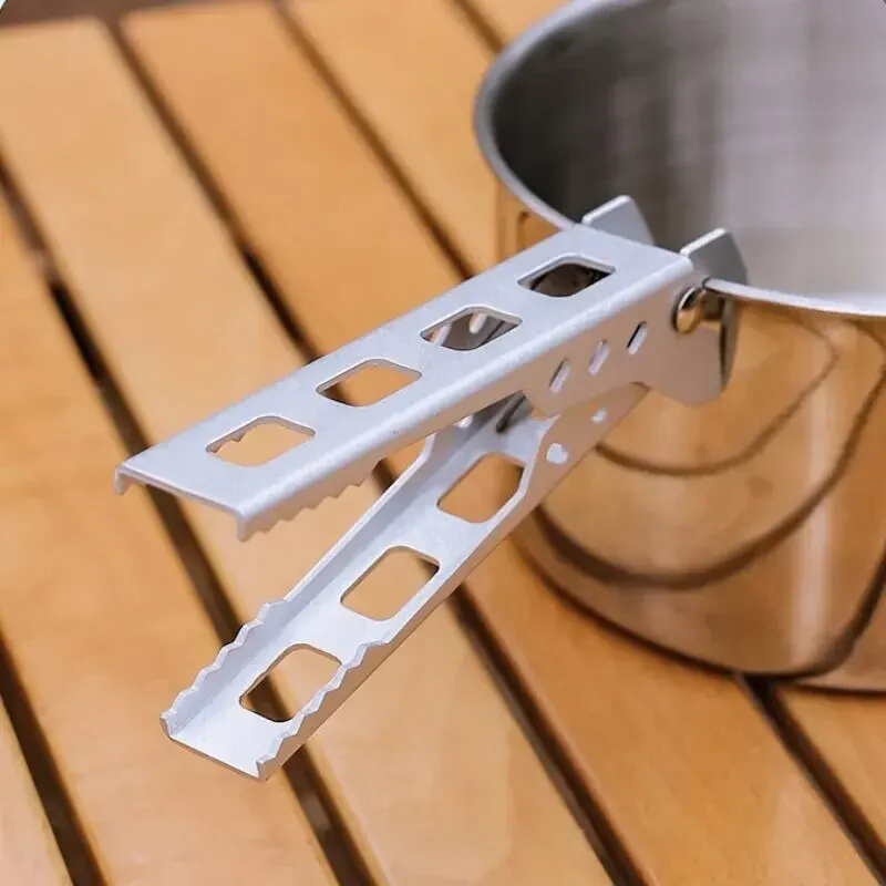 Outdoors Home Anti-hot Alloy Pot Clip Bowl Gripper Pot Food Clamp Kitchen Bowl Dish Pan Anti-Scalding Clip Kitchen Accessories