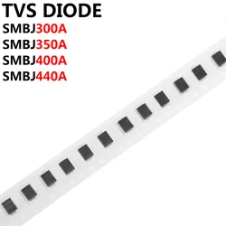 Diodo SMBJ300A SMBJ350A SMBJ400A SMBJ440A SMD, 100 piezas