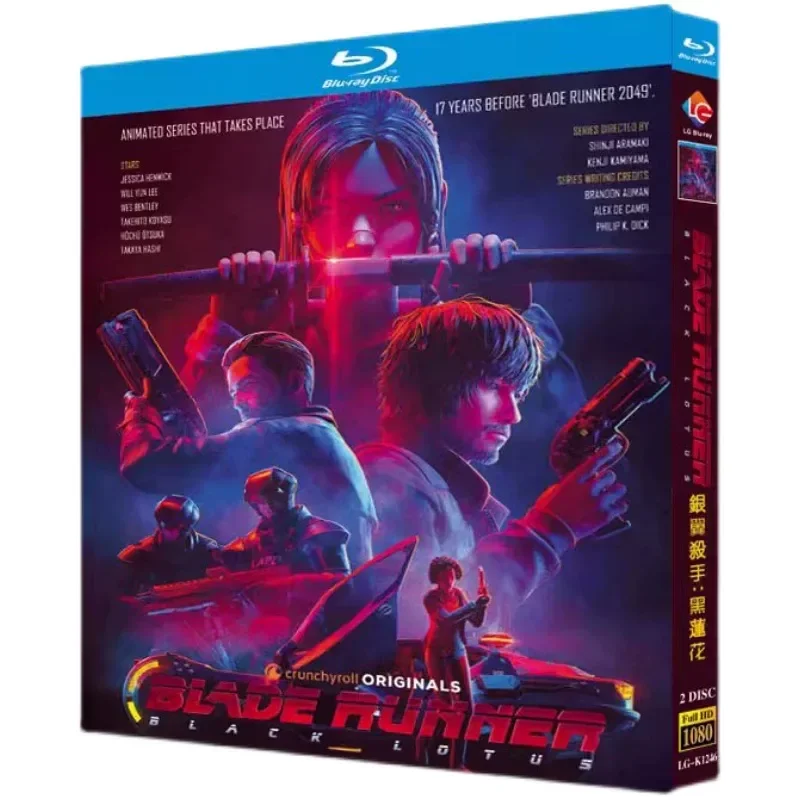

BD Blu-ray high definition animation Blade Runner Black Lotus complete works 2 disc box