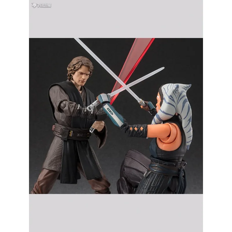 バンダイ 正規品 S.H.フィギュアーツシリーズ 可動玩具 スターウォーズシリーズ ベン・ケノービ、チューイ、ハン・ソロ、アナキン・スカイウォーカー 可動モデル