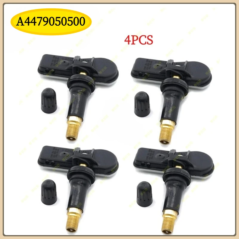 A4479050500 para MERCEDES-BENZ V clase VS20 03 W638 AB Vito W447 07 1/4 Uds TPMS Sensor de presión de neumáticos A 447 905 0500 A4479050500